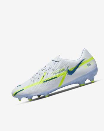 Nike Phantom GT2 Academy MG Grises Azules Claro Azules Oscuro | MX 2682